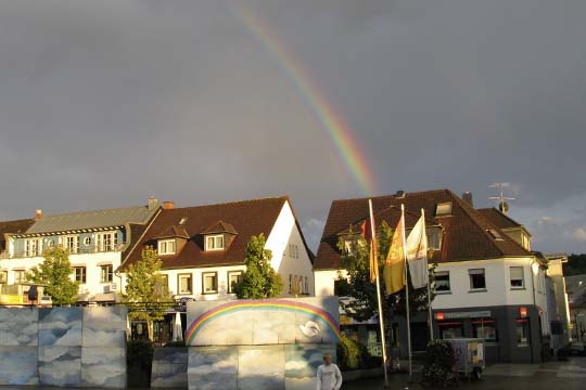 Regenbogen über dem Kreisjugendtag