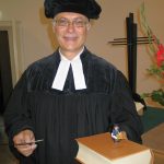 Foto (Petra Stroh): Jona Luther mit Lutherhut
