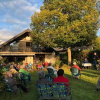 Der Himmel lachte dazu