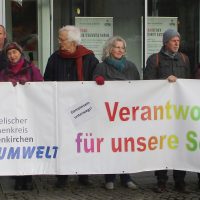 Schöpfungsgebet vor der Klima-Demo