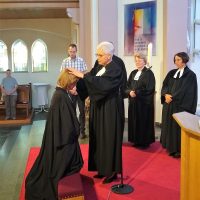 Anja Karthäuser aus dem Pfarramt in Betzdorf verabschiedet