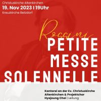 Rossinis Petite Messe solennelle erklingt zweimal im Kirchenkreis