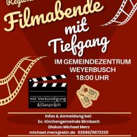 Filmabende mit Tiefgang im Gemeindezentrum Weyerbusch