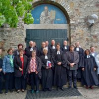Jurij Lange als Pfarrer der Kirchengemeinde Birnbach eingeführt