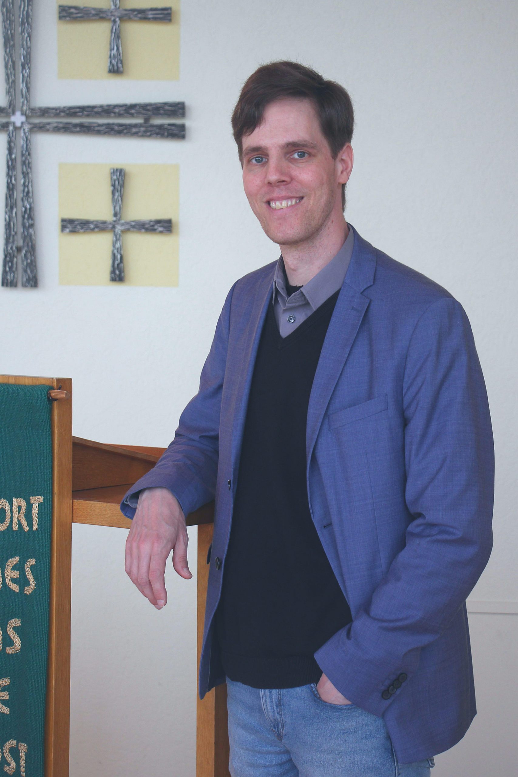 Pfarrer Jurij Lange (Foto: Julia Hilgeroth-Buchner)