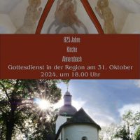 825 Jahre Kirche Almersbach: Festgottesdienst am 31. Oktober 2024