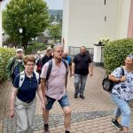 Foto (Evangelische Kirchengemeinde Daaden): Pilgerer in Daaden