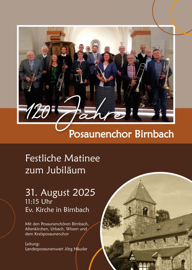 Posaunenchor Birnbach – Plakat Matinee