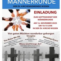 Gottesdienst der Männerrunde in Wissen