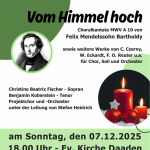 Konzert in Daaden zum zweiten Advent