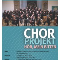 Chorprojekt „Hör mein Bitten“