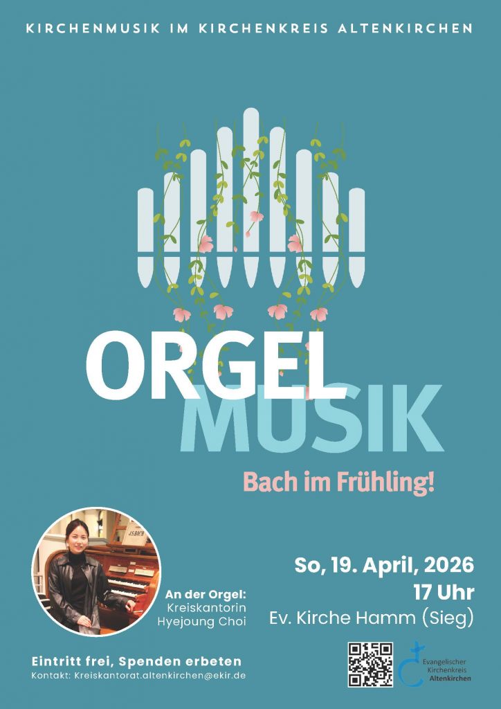 Plakat Bach im Frühling!