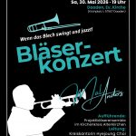 Plakat Bläserkonzert