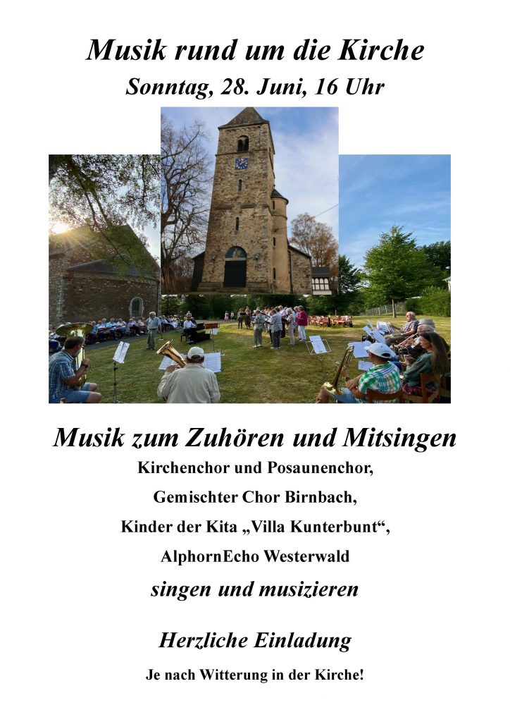Musik rund um die Kirche Birnbach 2026