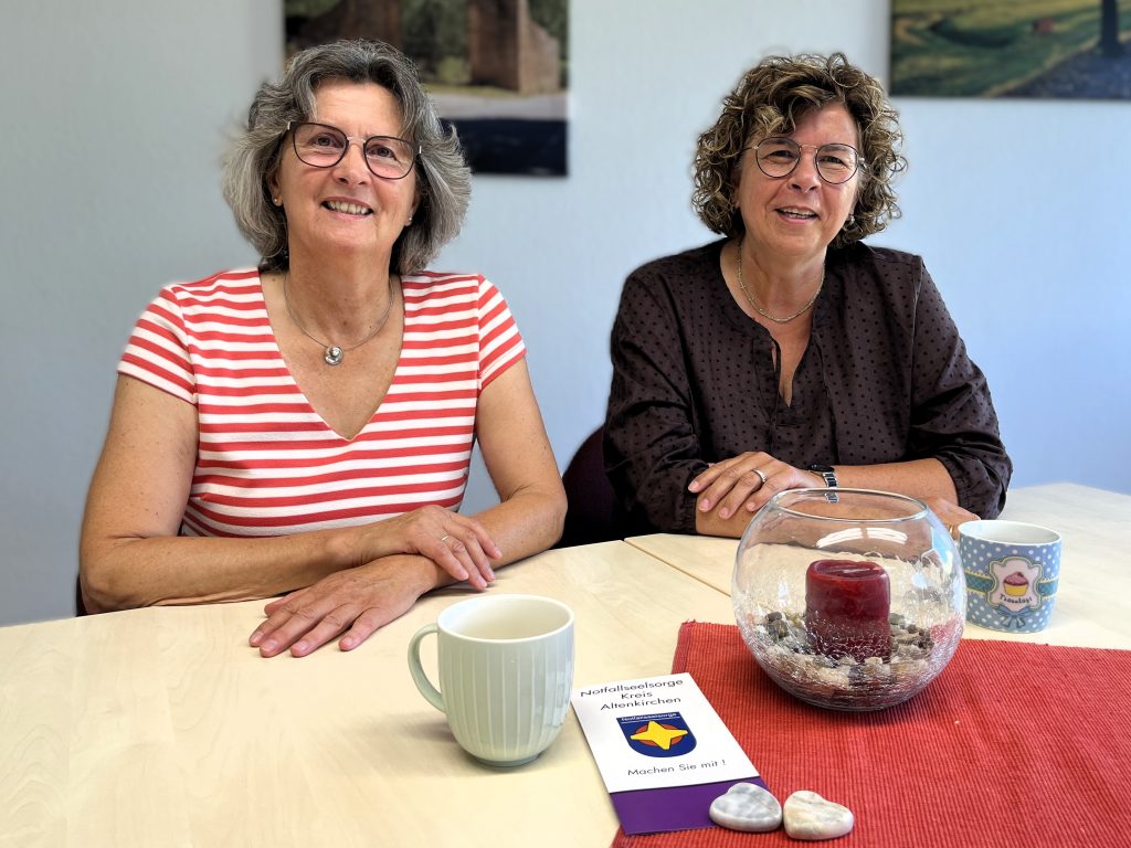Brigitte Mockenhaupt-Weber und Regine Wald