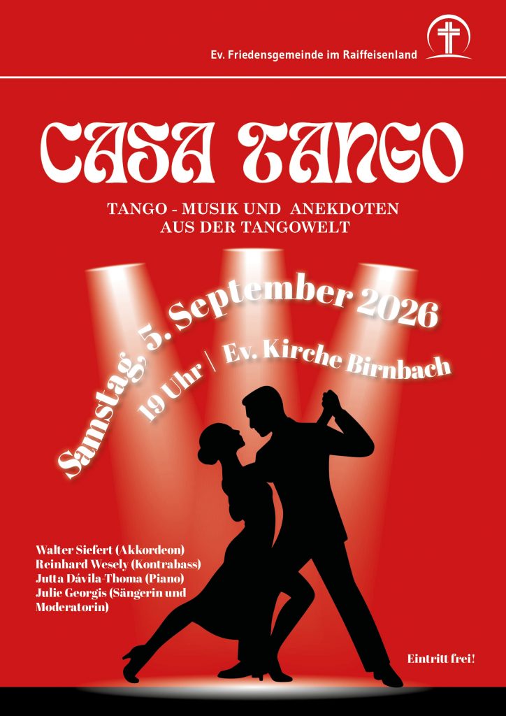 Plakat Casa Tango