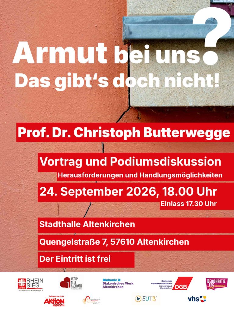 Butterwegge Plakat